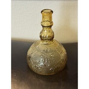 Vintage Amber Indiana Tiara Glass Decanter